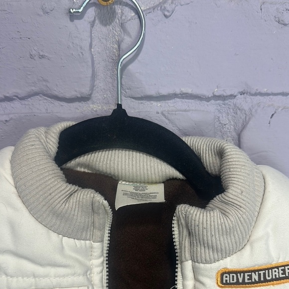 Wonderkids Cream and Brown Kids Vest - Picture 5 of 5